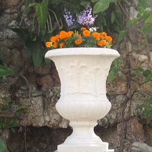 Floral Urn Planter - JAS 1197